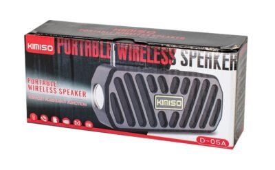 Ασύρματο ηχείο Bluetooth με φακό LED – KMS-05A – 885864 - Silver - Image 3